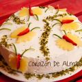 TARTA DE MARIPOSAS CON MOUSSE DE PIÑA