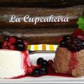 Panna cotta con frutos rojos