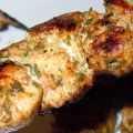 BROCHETAS DE POLLO ESTILO MARROQUÍS