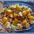 ENSALADA DE LENTEJAS CON NARANJA