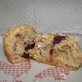 MUFFINS DE MANZANA Y ARANDANOS ROJOS