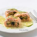 Popietas de salmón al vermouth