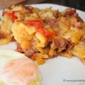 CAZUELA DE PATATAS Y JAMÓN