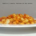 Garbanzos con sepia a mi estilo