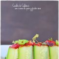 Canelón de calabacín con crema de queso y[...]