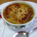 Sopa de cebolla gratinada