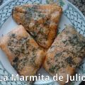 Salmón al horno con mantequillas de hierbas[...]