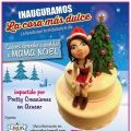 taller modelado en azúcar mama noel