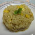 Risotto de maíz aromático