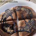 Crepes con masa de chocolate