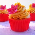 CUPCAKES TROPICALES (DE COCO Y MANGO!!)