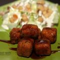 Croquetas de queso cheddar picante