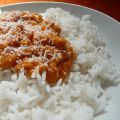 Arroz con gazpacho ¿raro? Puede...