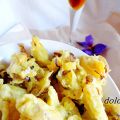 Tempura de flores de azafrán con mahonesa de[...]