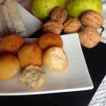 Croquetas de gorgonzola con nueces y manzana