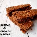 Barritas de Cereales Caseras
