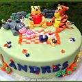 Tarta de Winnie de Pooh
