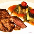 Secreto de ibérico con verduras