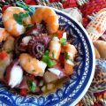 SALPICÓN DE PULPO Y LANGOSTINOS