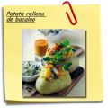 Patatas rellenas de bacalao