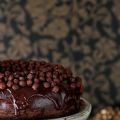 Roscon de reyes de chocolate