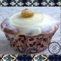 MAGDALENAS DE MIEL,  PASAS Y MASCARPONE