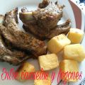 Costillas al horno con chimichurri casero