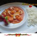 CURRY CON GAMBAS Y MANGO