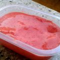SORBETE/HELADO DE FRESA 3x3