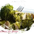 Brócoli con setas a la provenzal