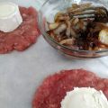 Hamburguesas rellenas