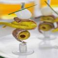 PINCHO DE ANCHOA, CEBOLITAS Y ACEITUNA
