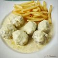 Albóndigas con Salsa de Nata