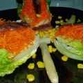 Cogollos con anchoas