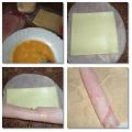 ROLLITOS DE JAMÓN DE YORK CON QUESO