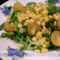 ENSALADA DE RUCULA Y MAIZ