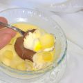 Crema de azafrán, manzana y miel de Paco[...]