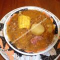 Potaje de lentejas canario