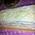 Pastel frio de atún y huevos duros