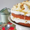 Butterscotch and Peanut Cake