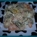 Ensaladilla de pasta, atún y huevo duro