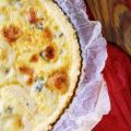 Quiche de pera y queso