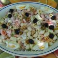 Ensalada de pasta con nueces
