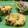 Tortitas de brócoli y patata