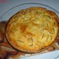 TARTA DE MANZANA AL ESTILO ALSACIANO.