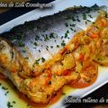 Salmón relleno de marisco especial para Navidad