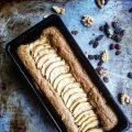 Bizcocho de avena y manzana 