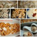 Camarones (Gambas) al grill con mousse de queso[...]