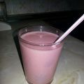 Batido natural de fresas con yogur
