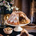 Bundt Cake de nueces, canela y cacao